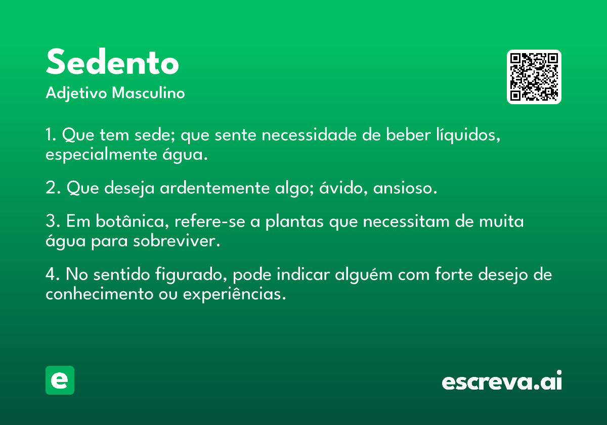 sedento