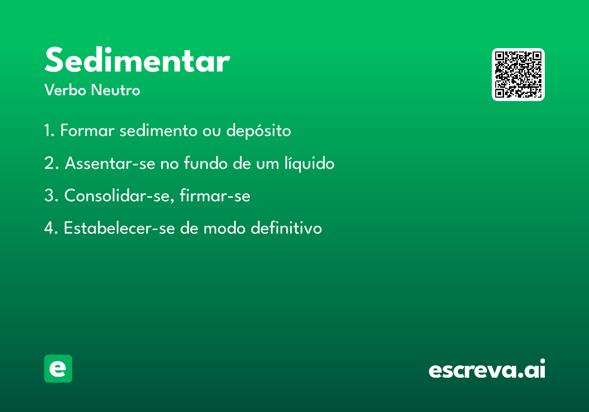 sedimentar