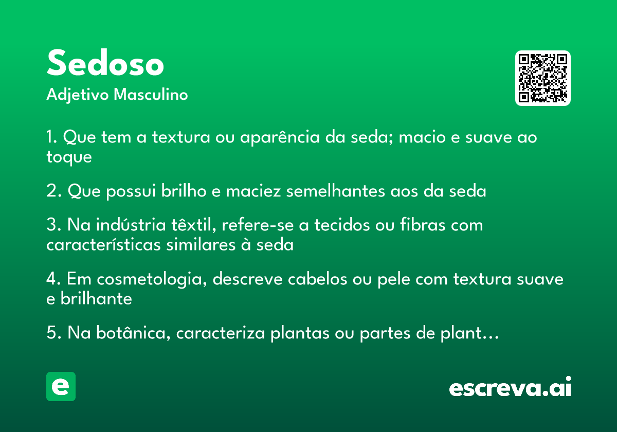 sedoso
