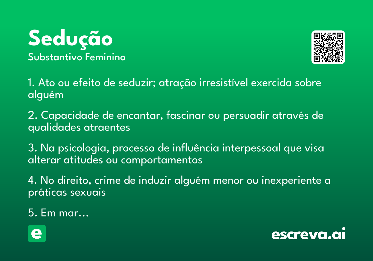 sedução