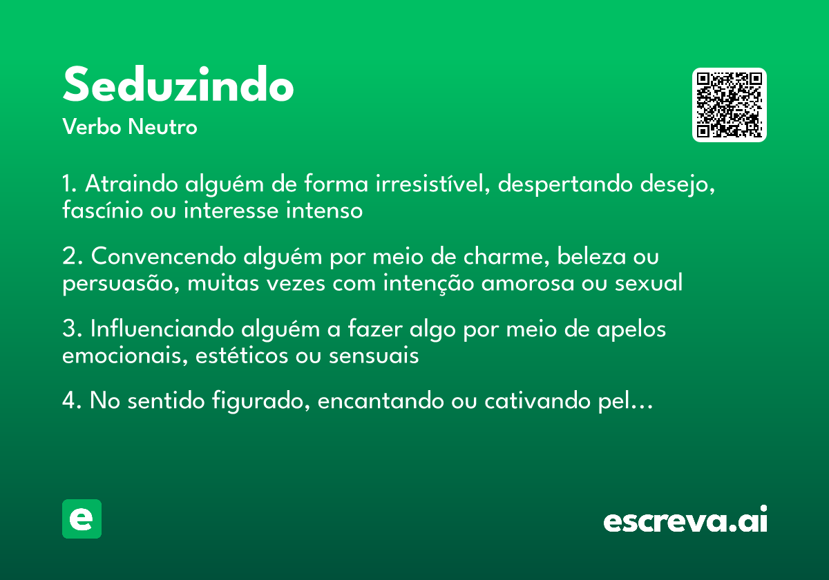 seduzindo