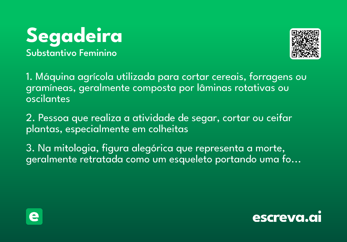 segadeira