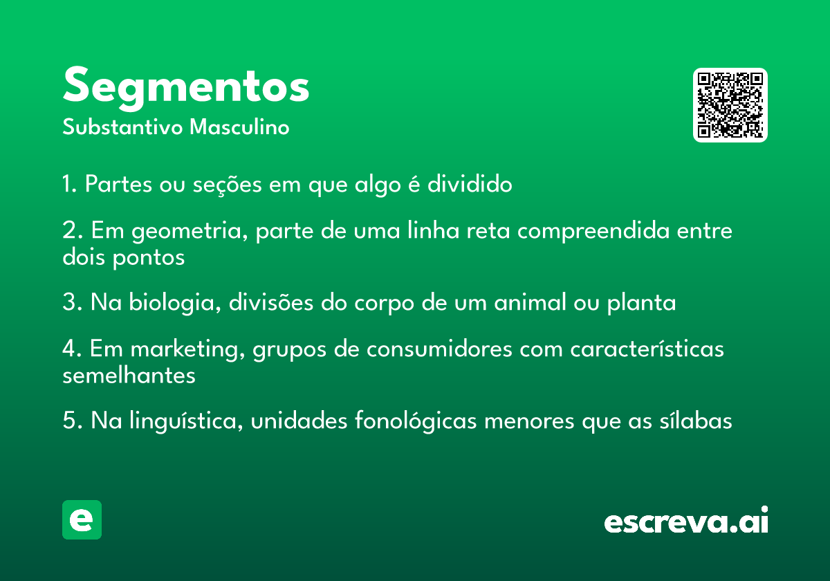 segmentos