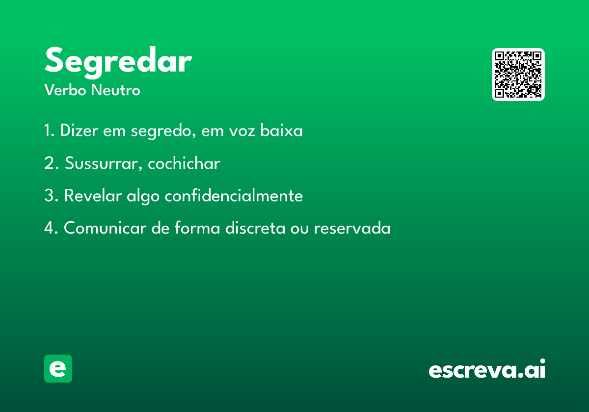 segredar