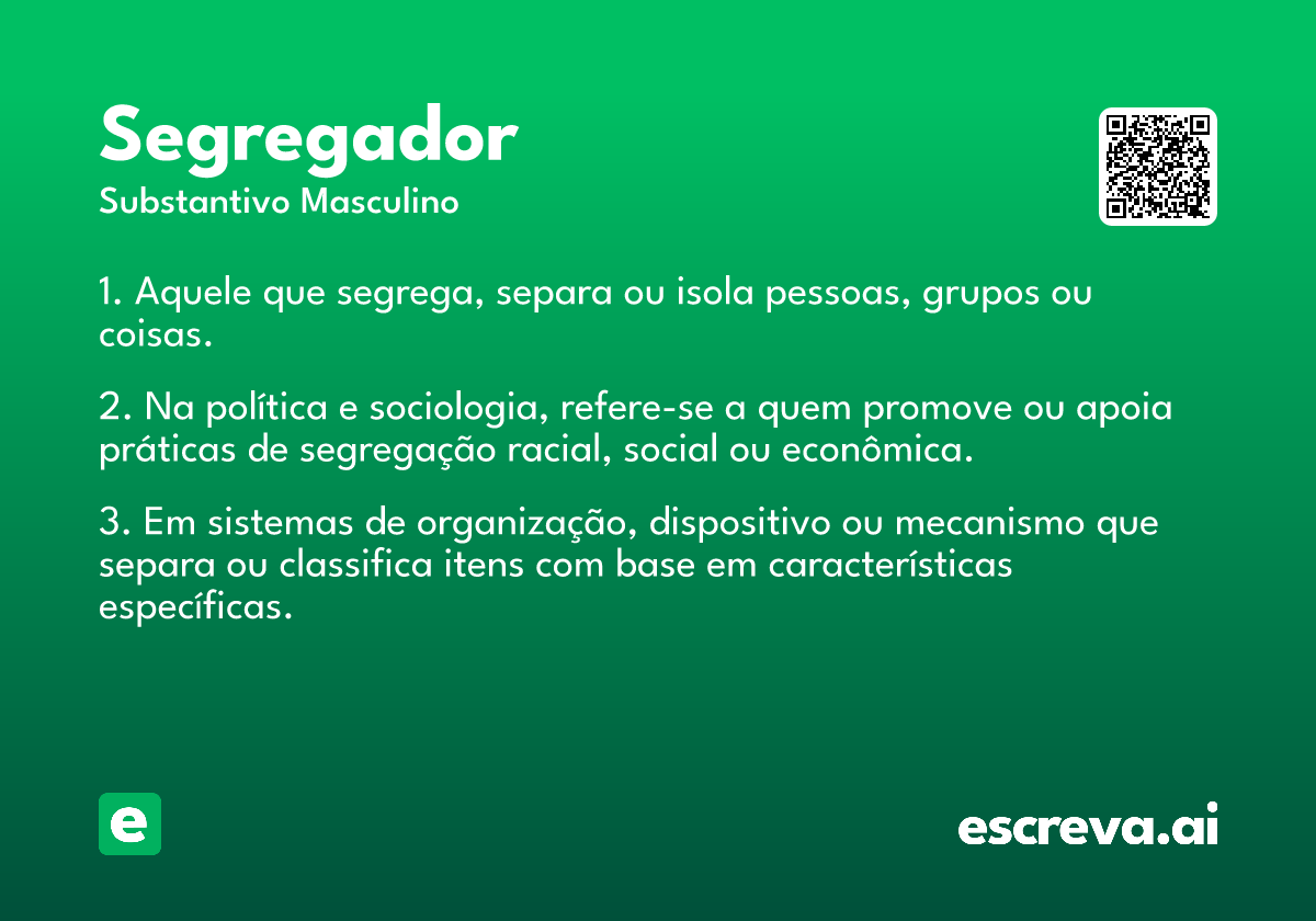 segregador