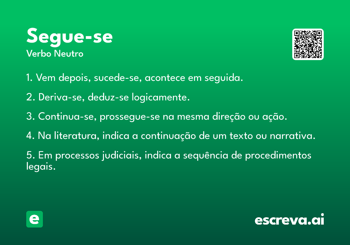 segue-se