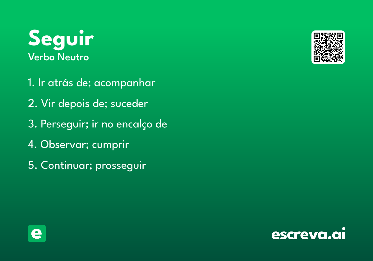 seguir