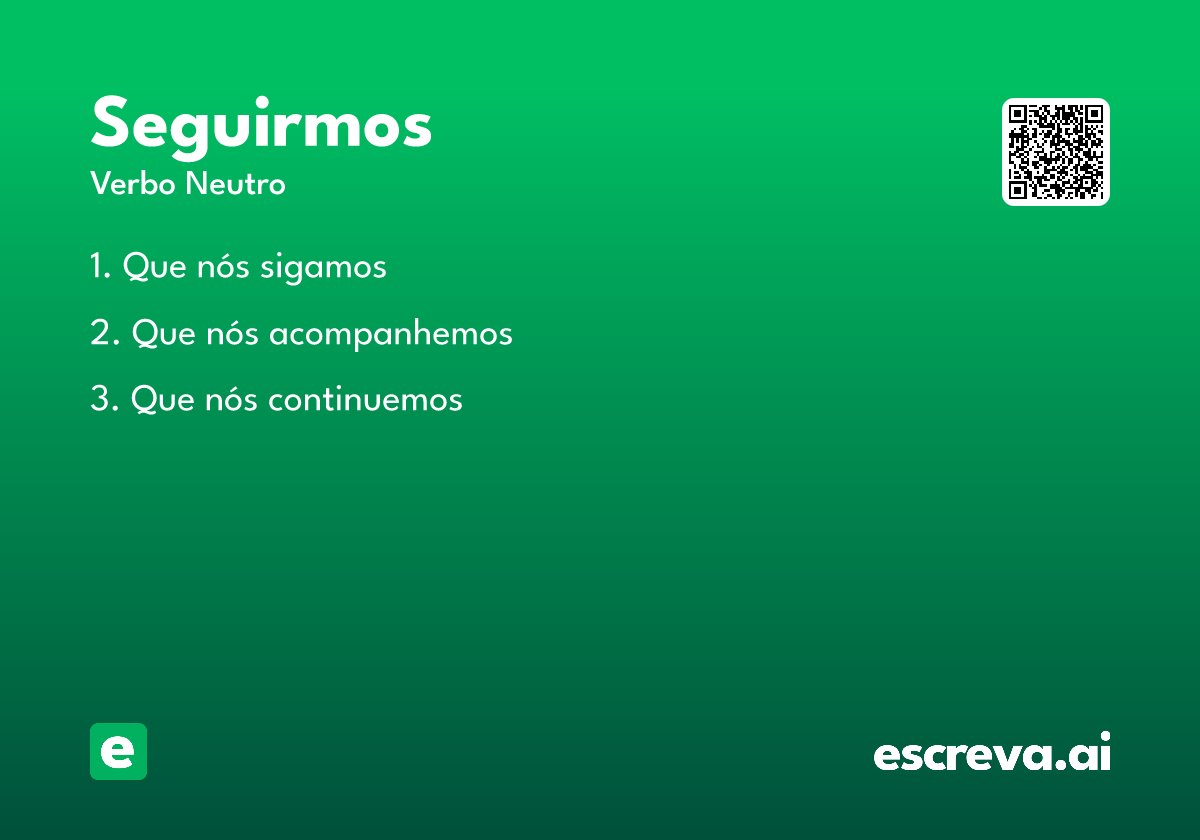 seguirmos