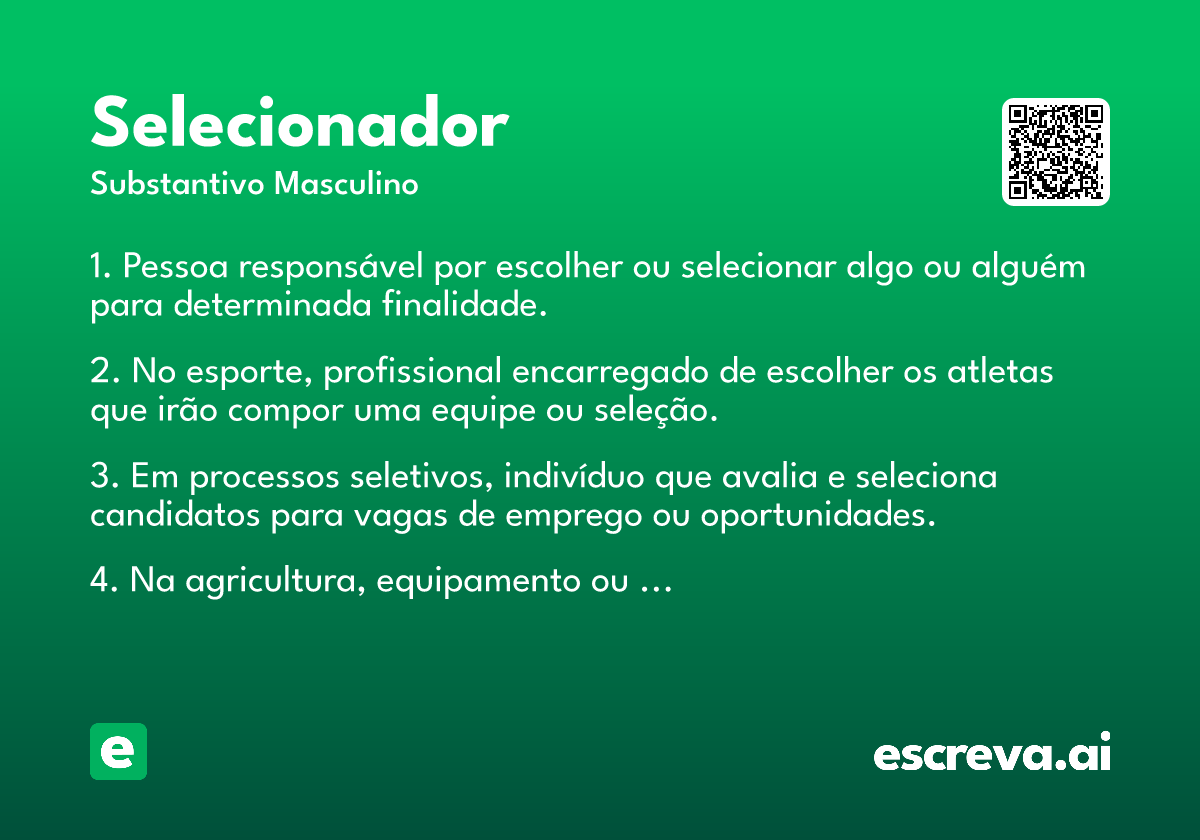 selecionador