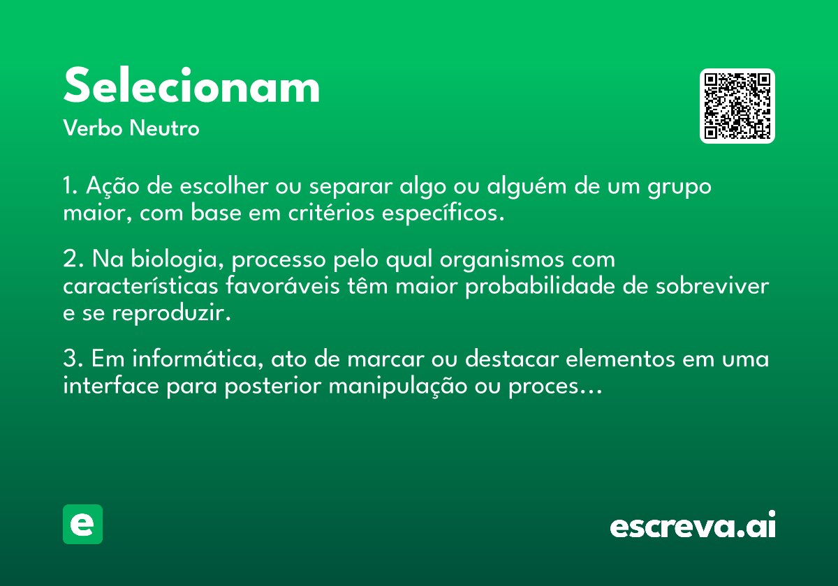 selecionam