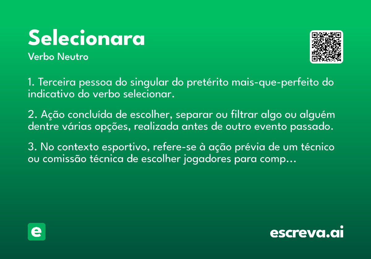 selecionara