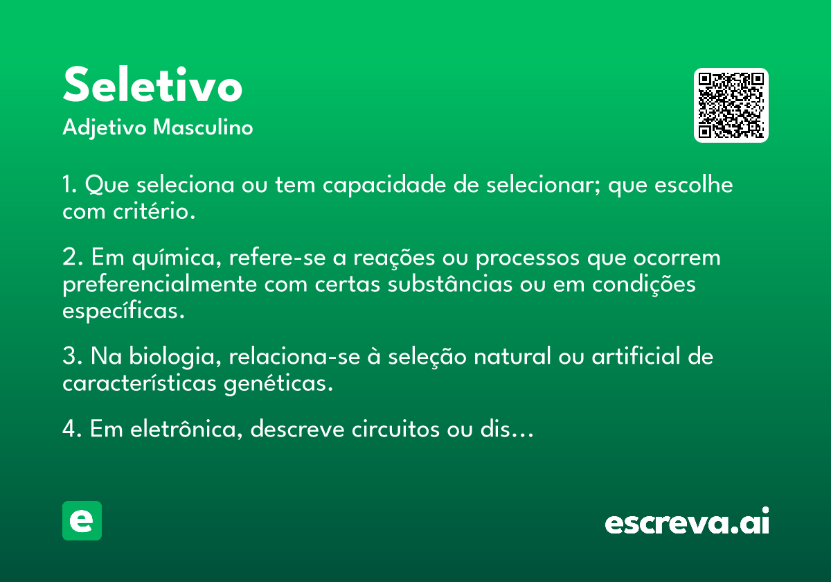 seletivo