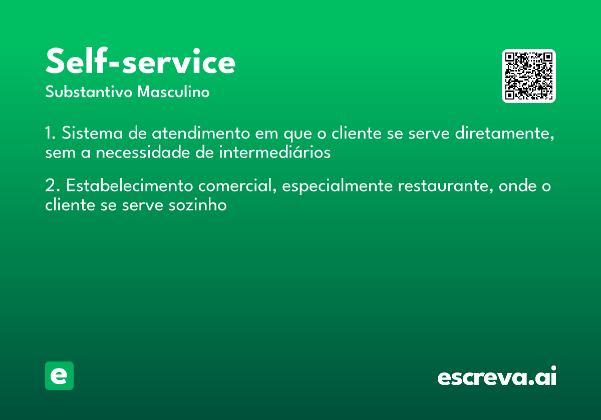 self-service