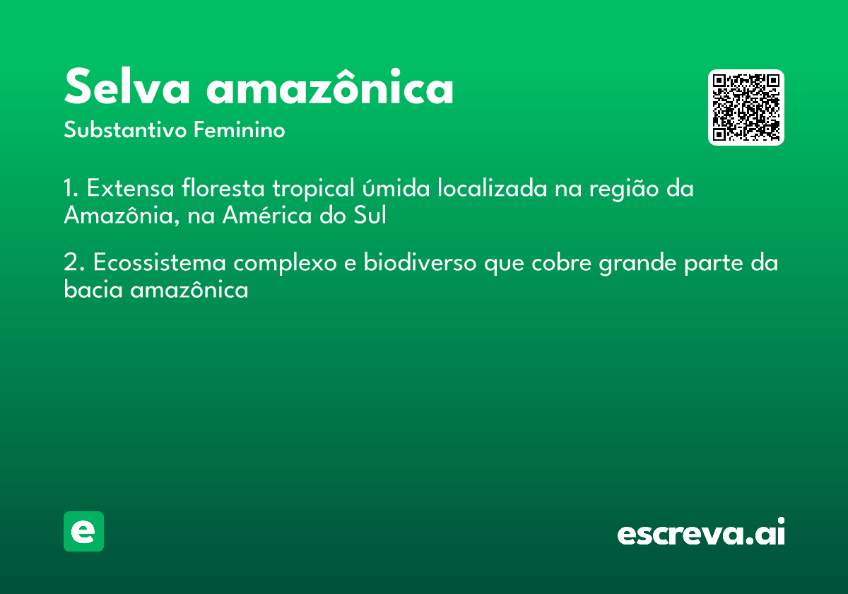 selva amazônica