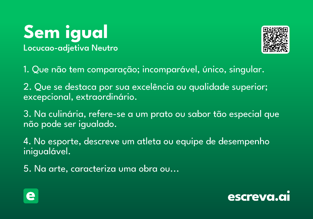 sem igual