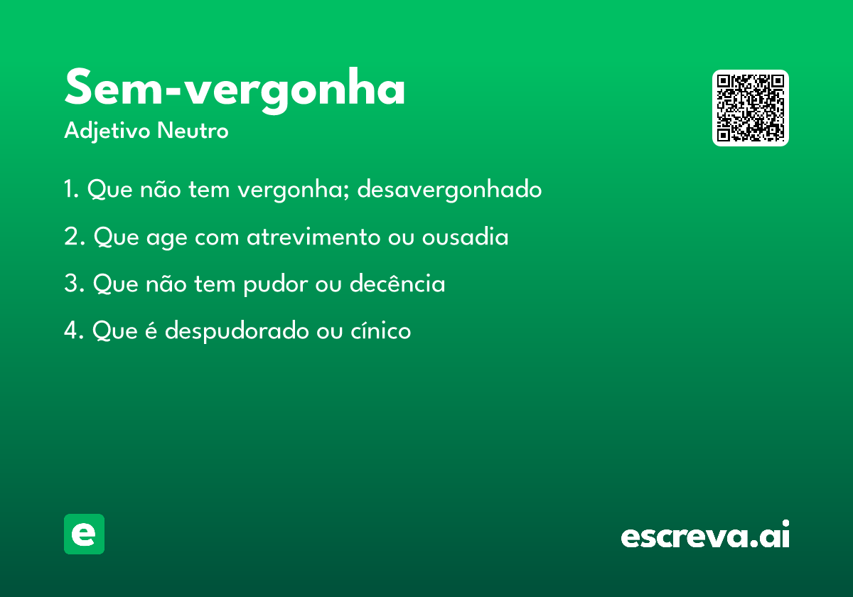 sem-vergonha