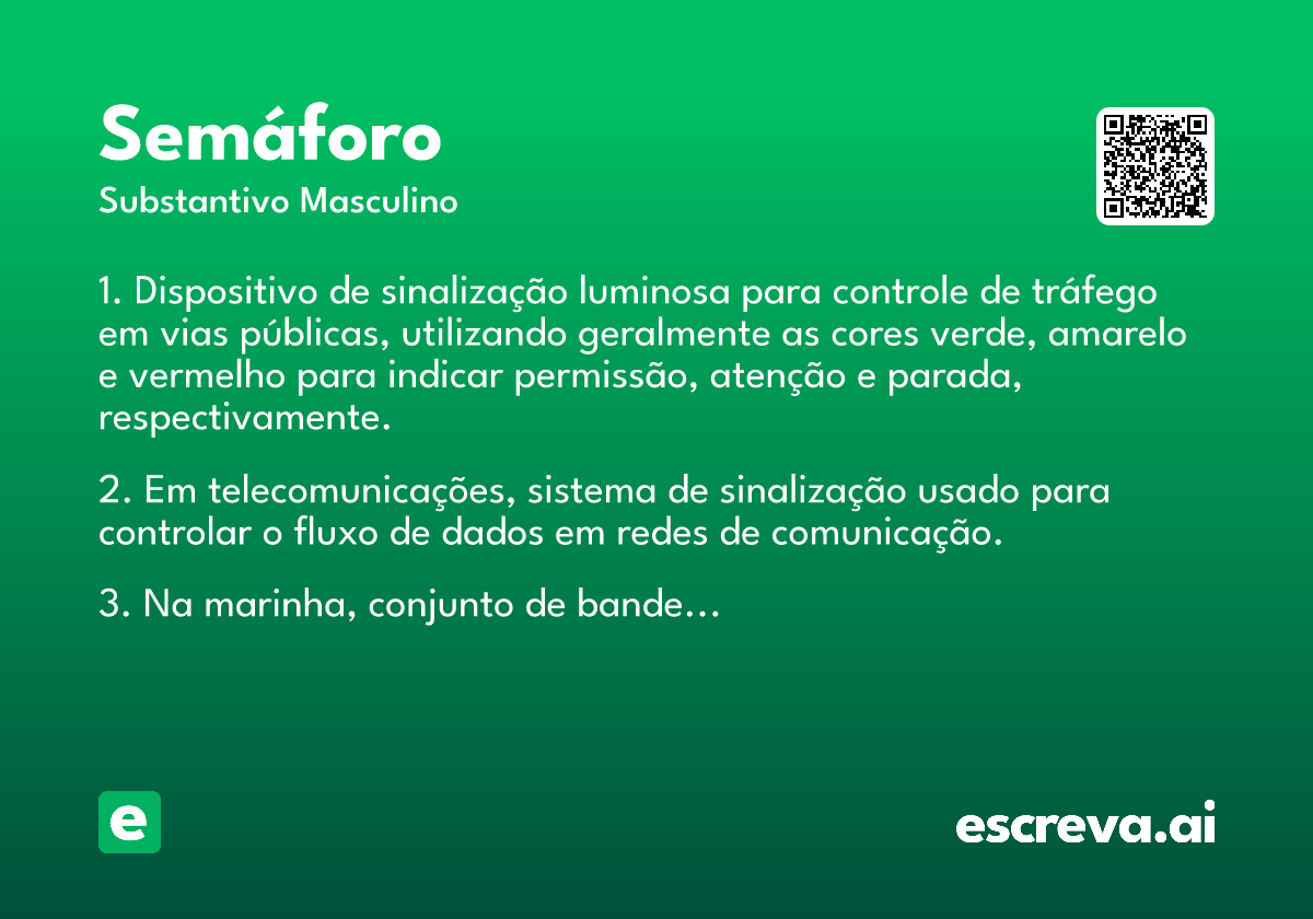 semáforo