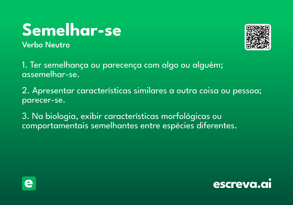 semelhar-se