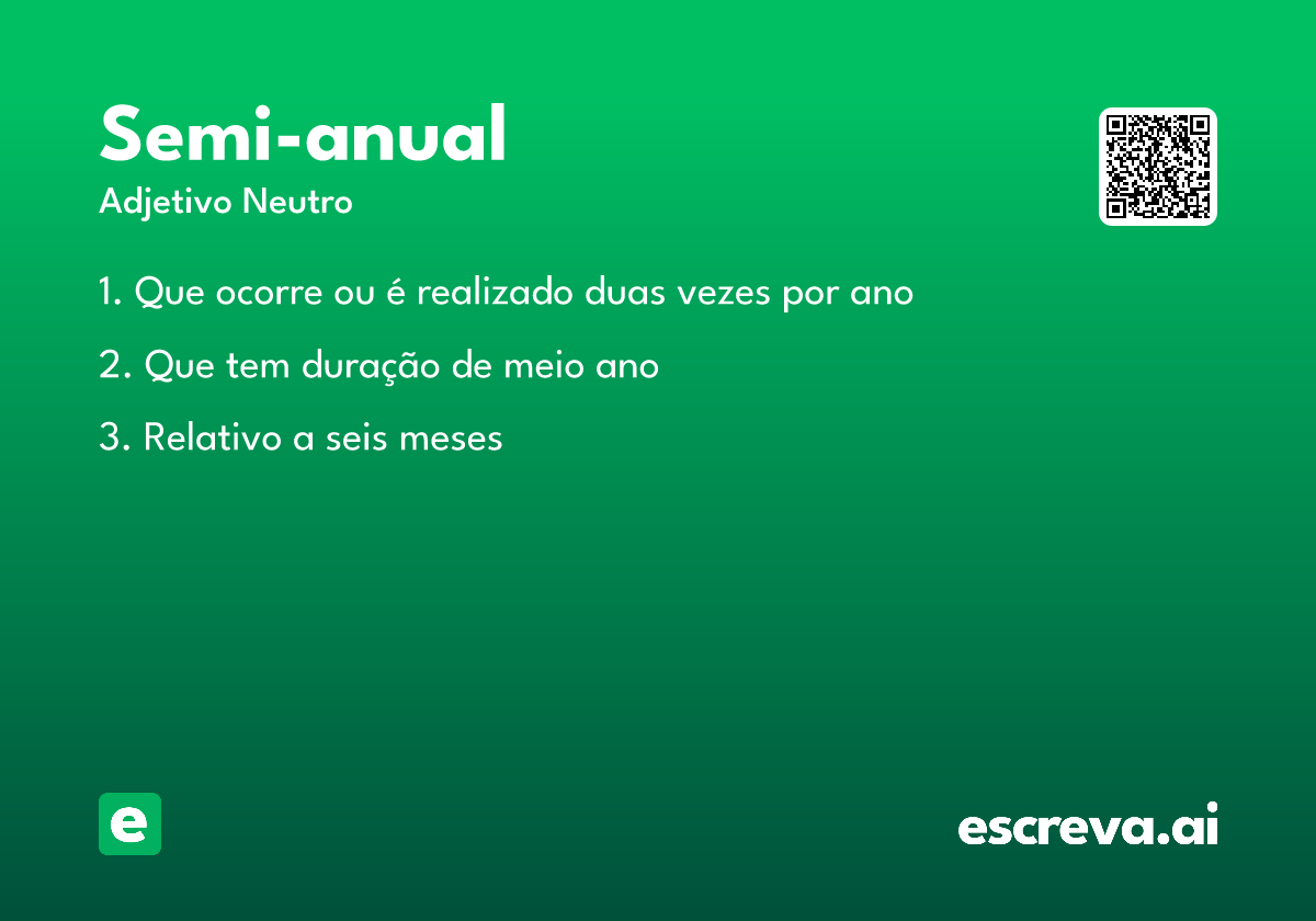 semi-anual