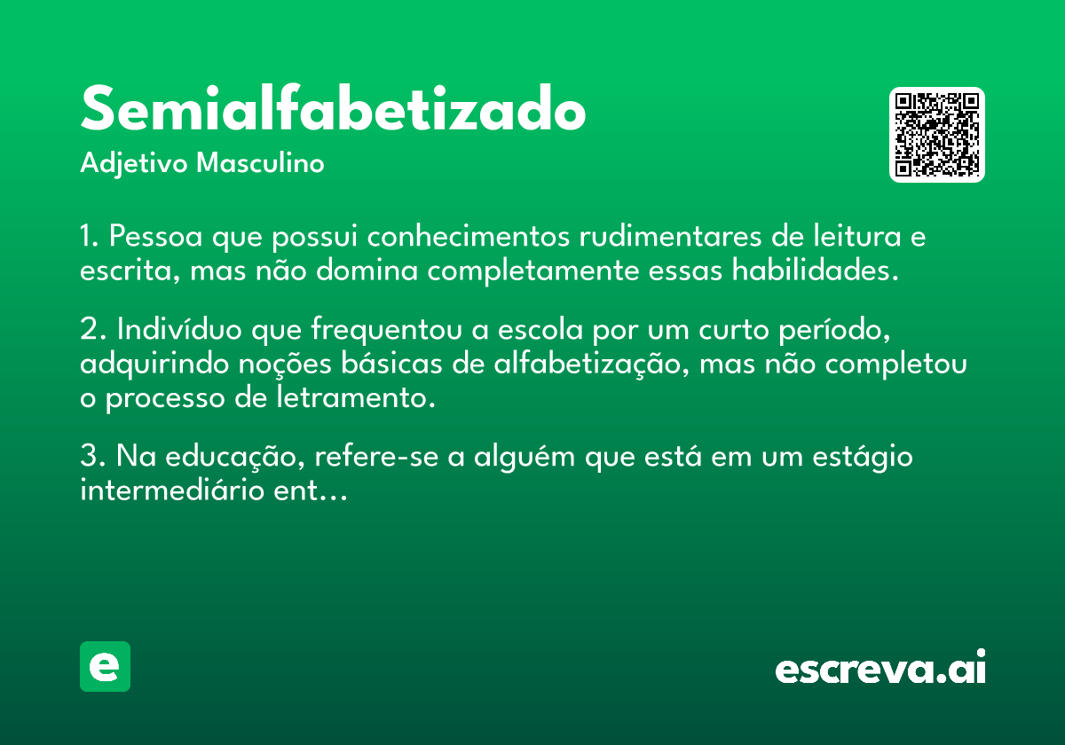 semialfabetizado