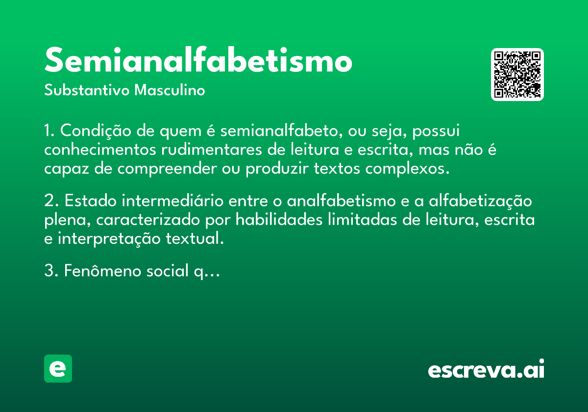 semianalfabetismo