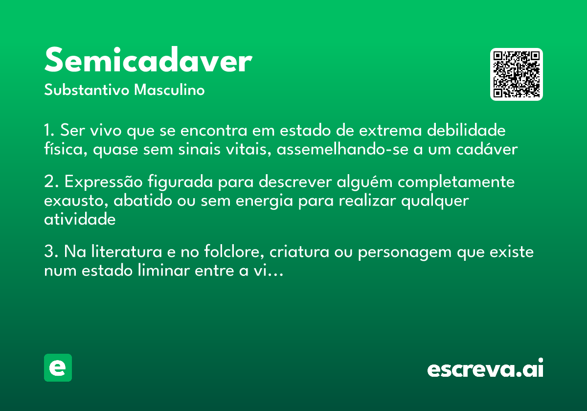 semicadaver