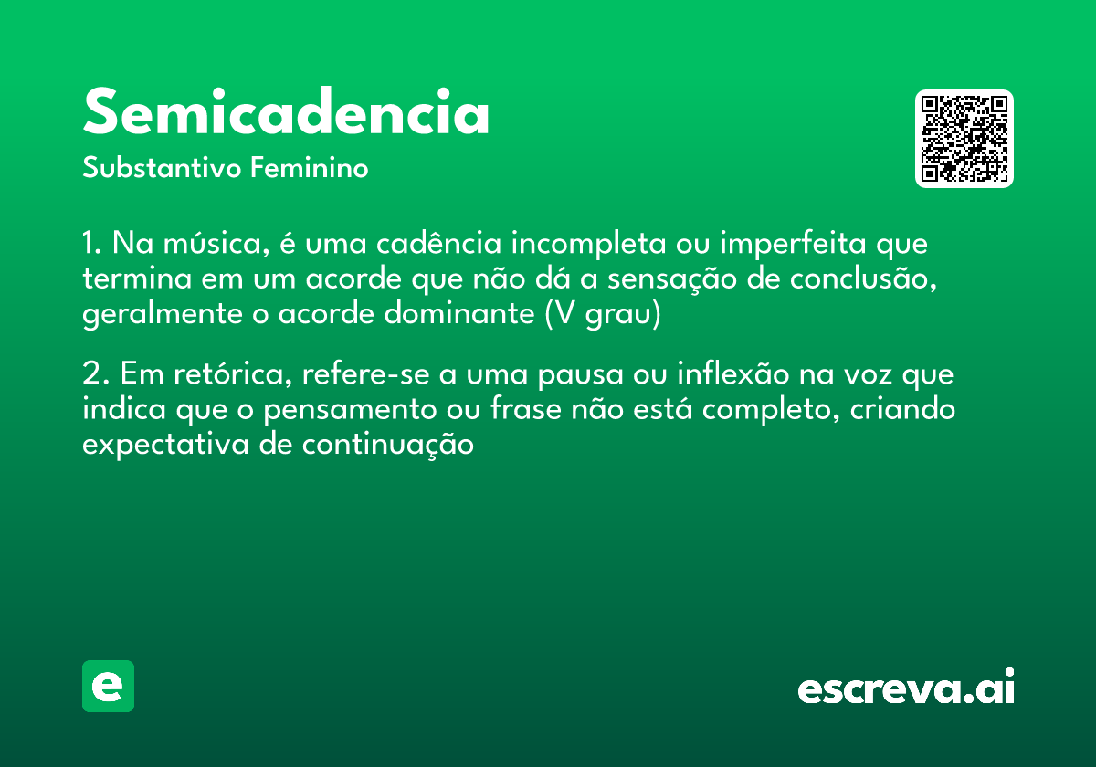 semicadencia