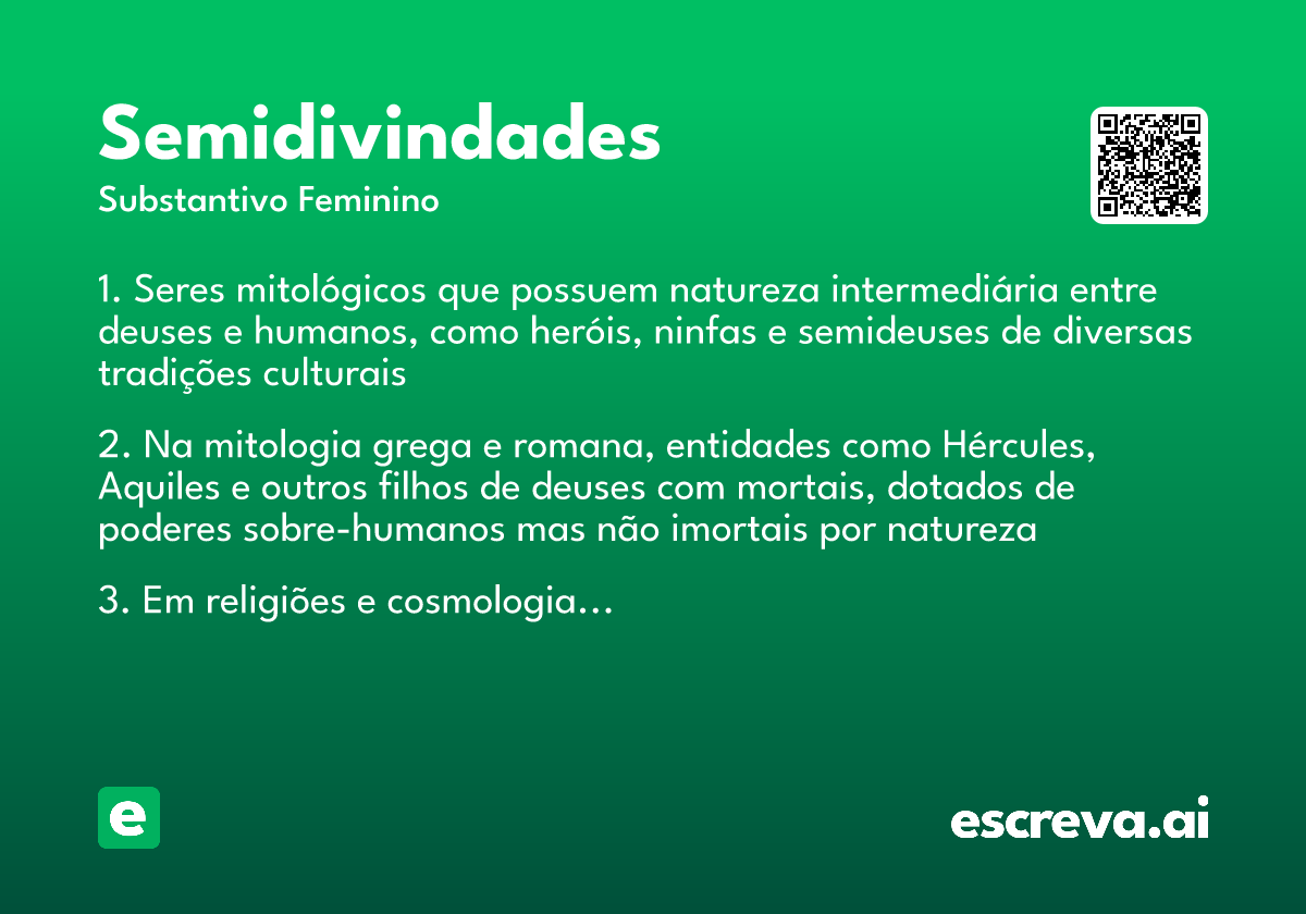 semidivindades