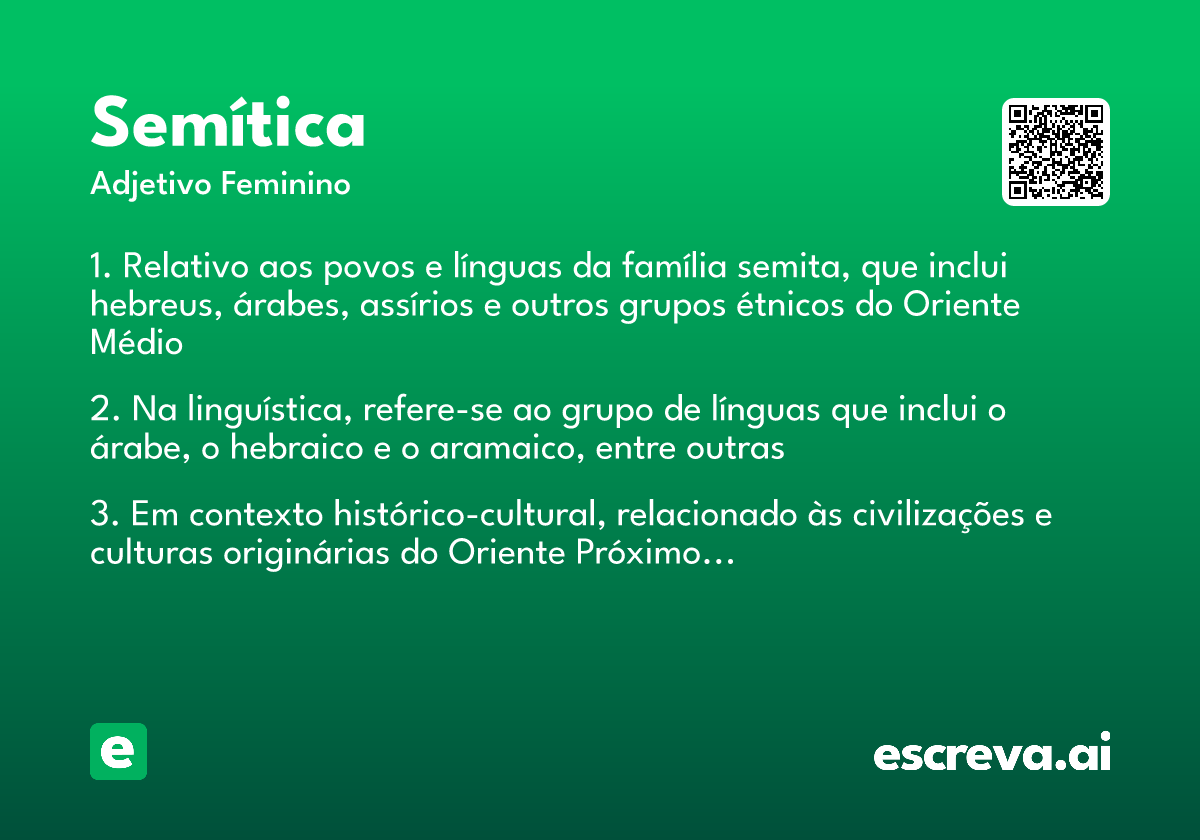 semítica