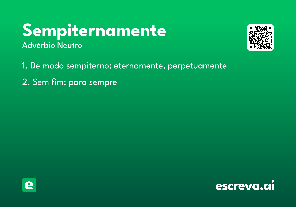 sempiternamente