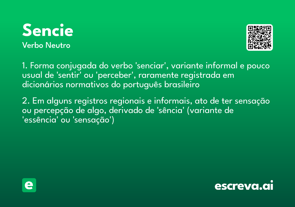 sencie