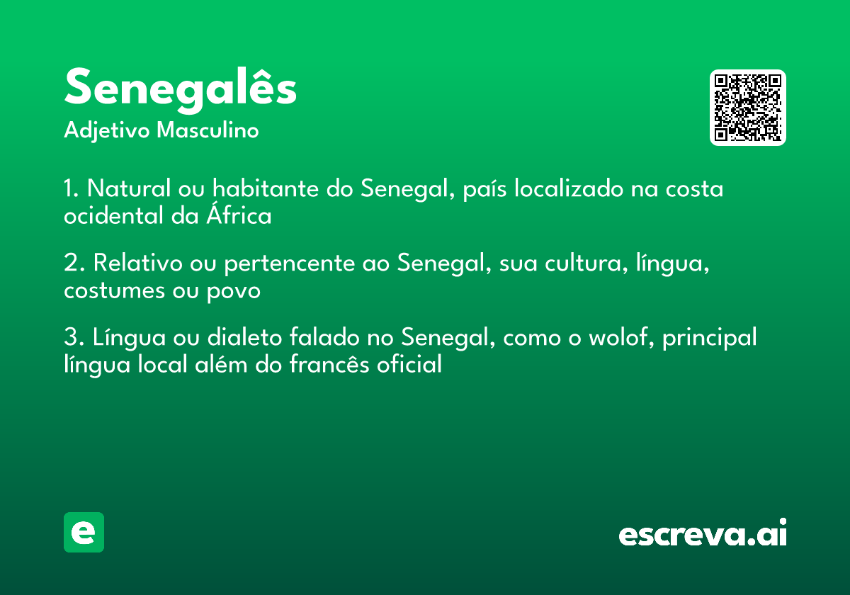 senegalês