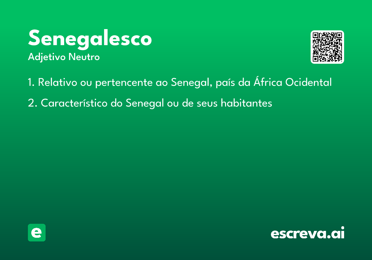 senegalesco