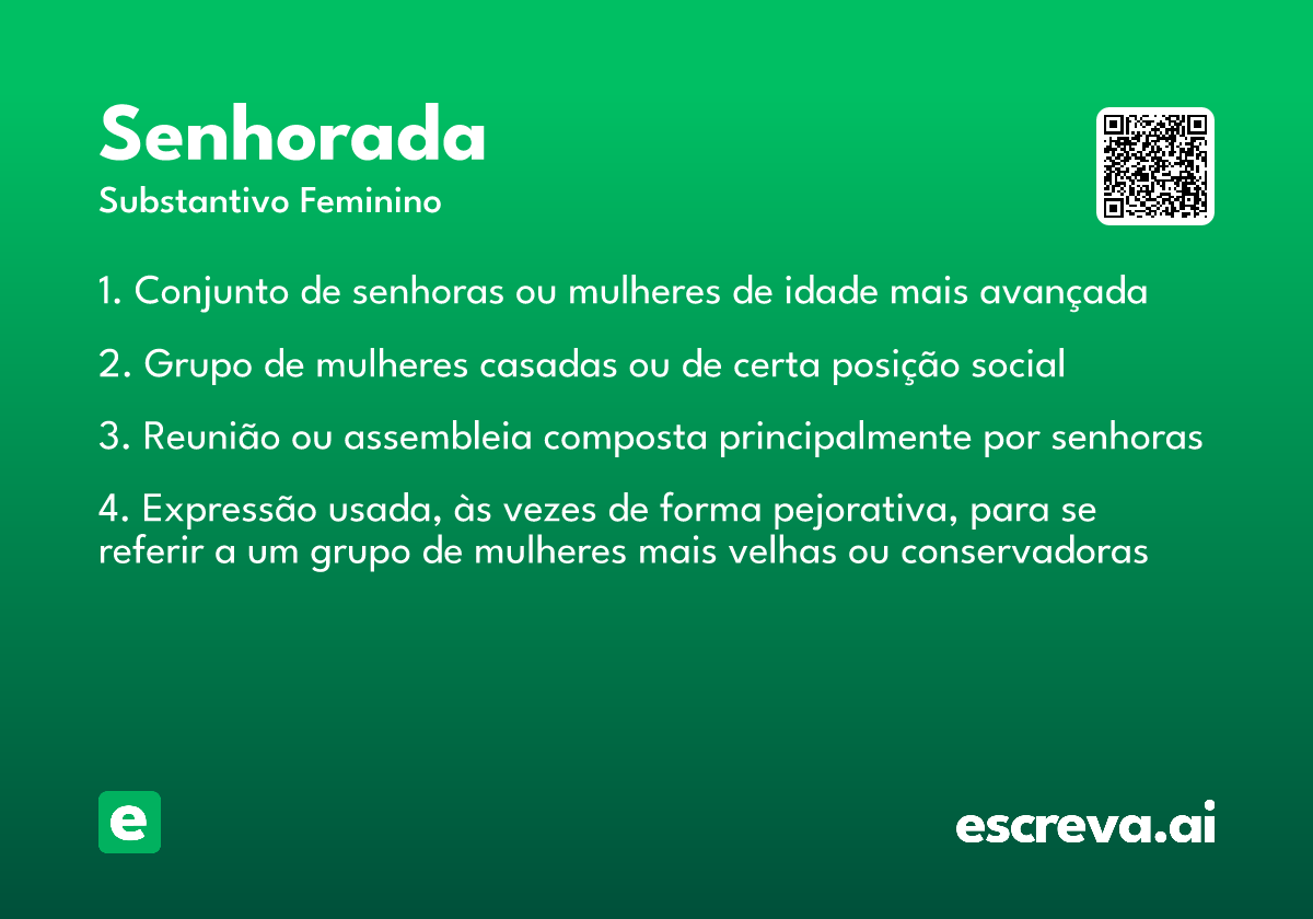 senhorada