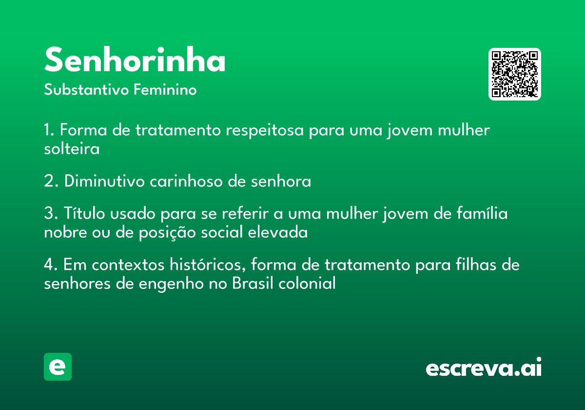 senhorinha