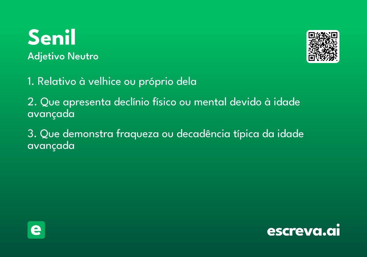 senil