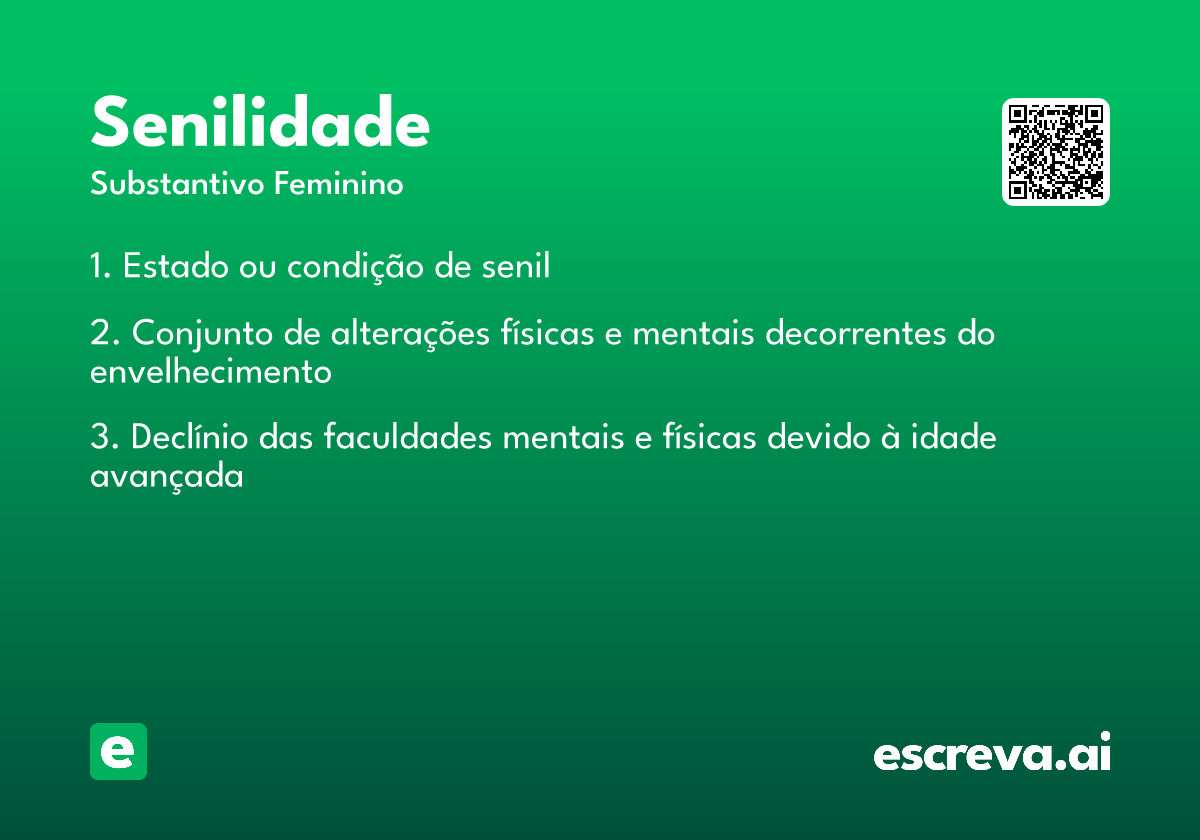 senilidade