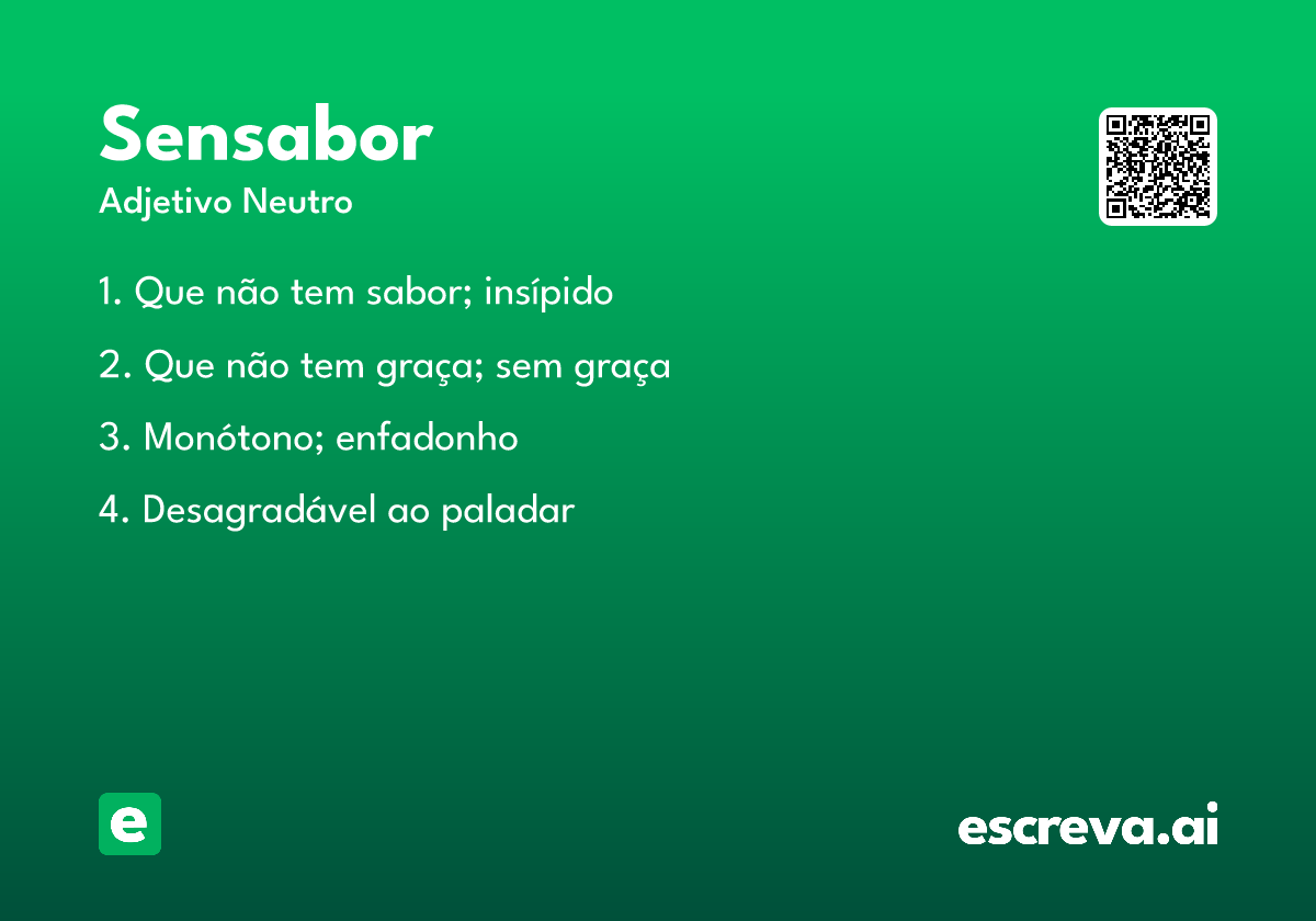 sensabor
