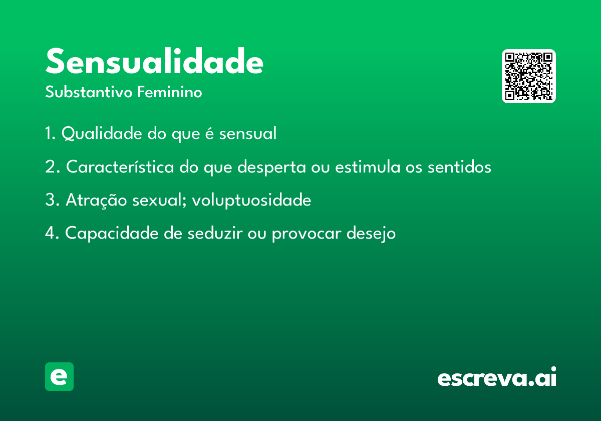 sensualidade