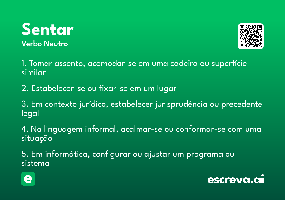 sentar