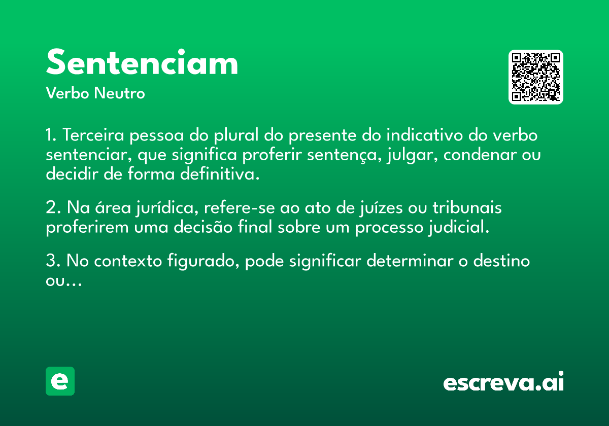 sentenciam
