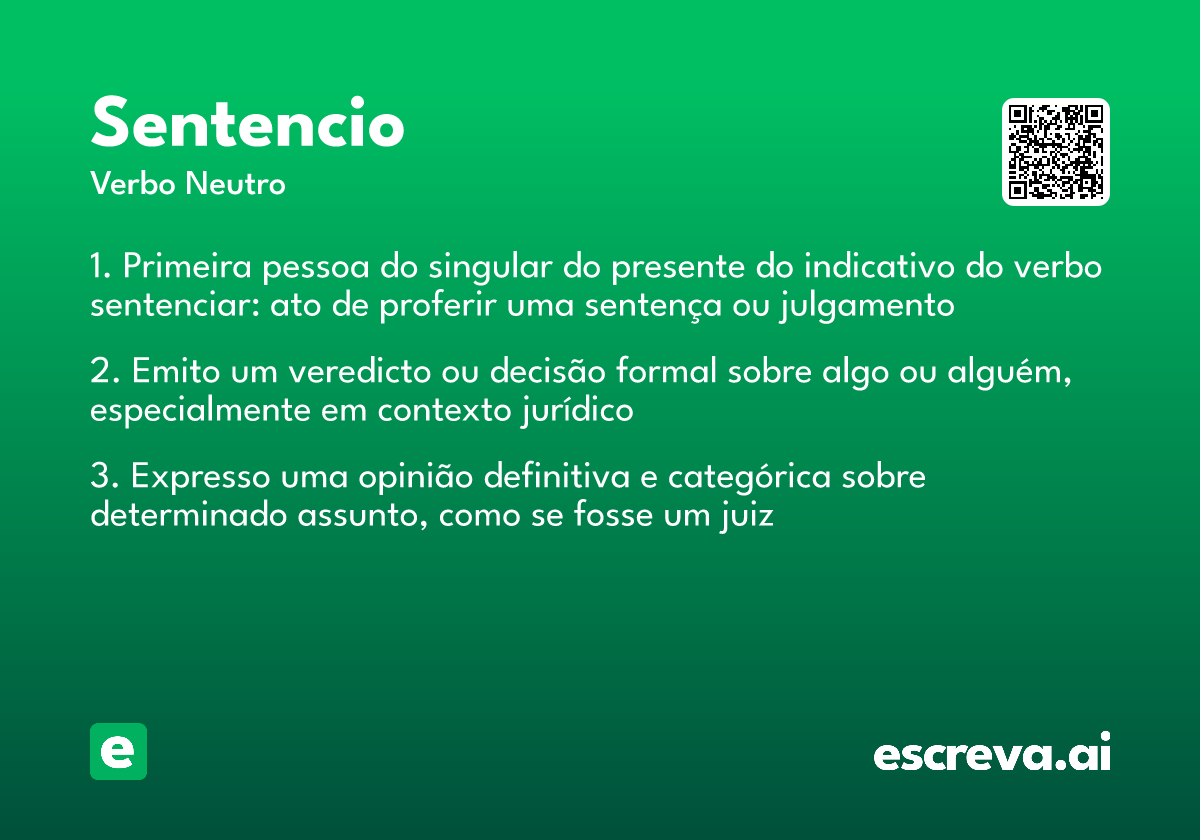sentencio