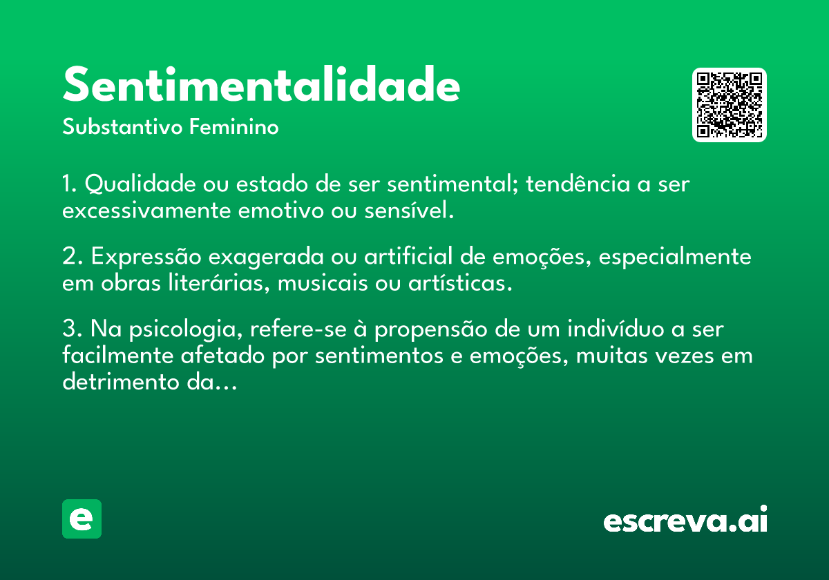 sentimentalidade