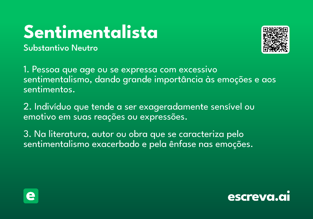 sentimentalista