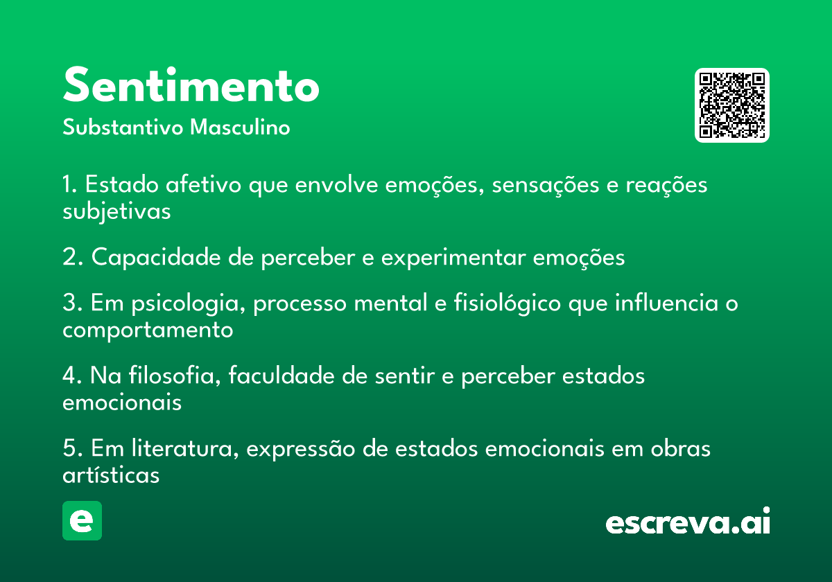 sentimento