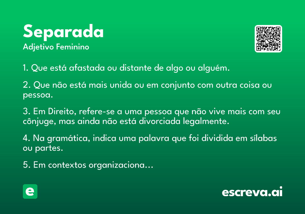 separada