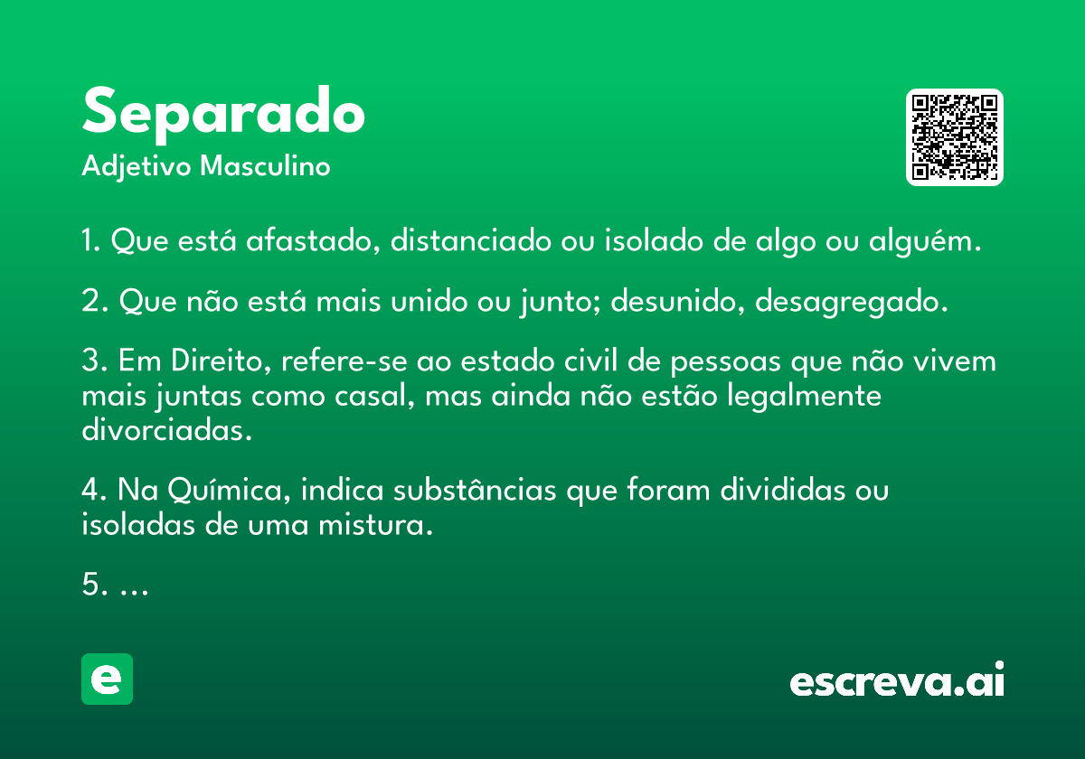 separado