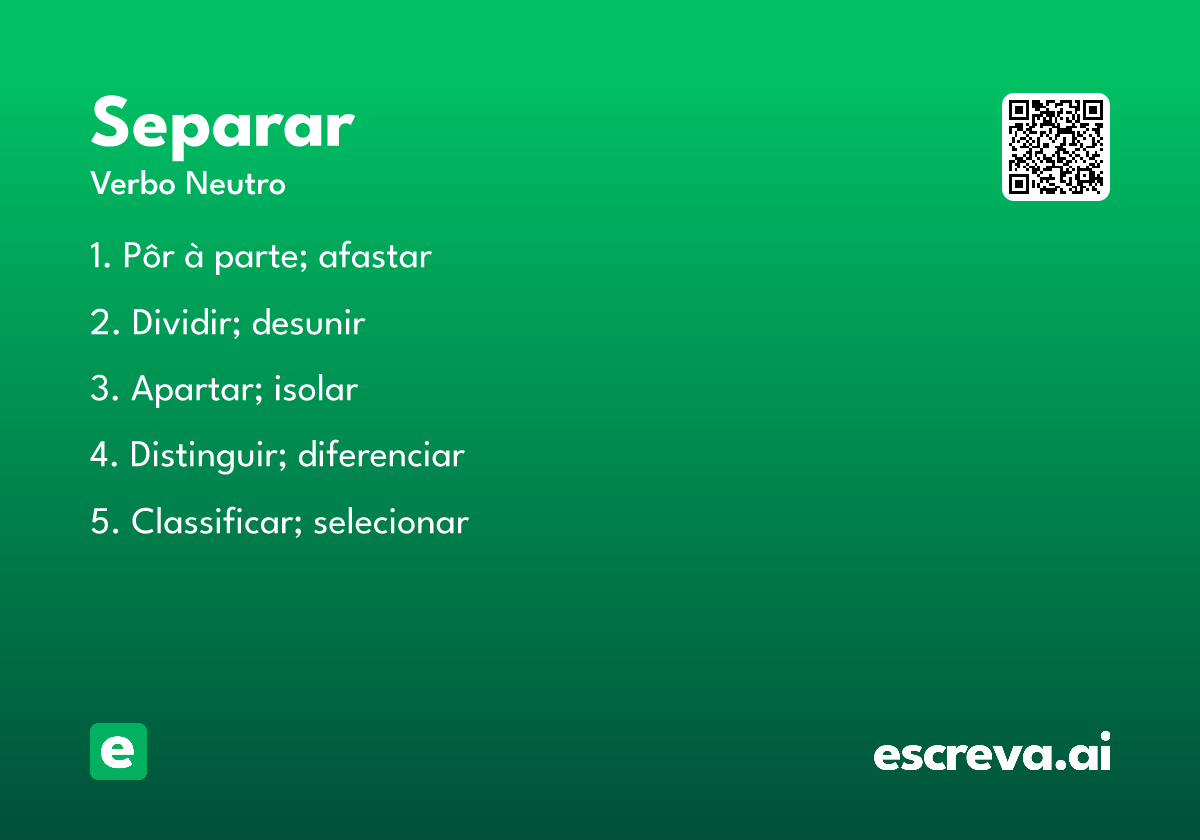 separar