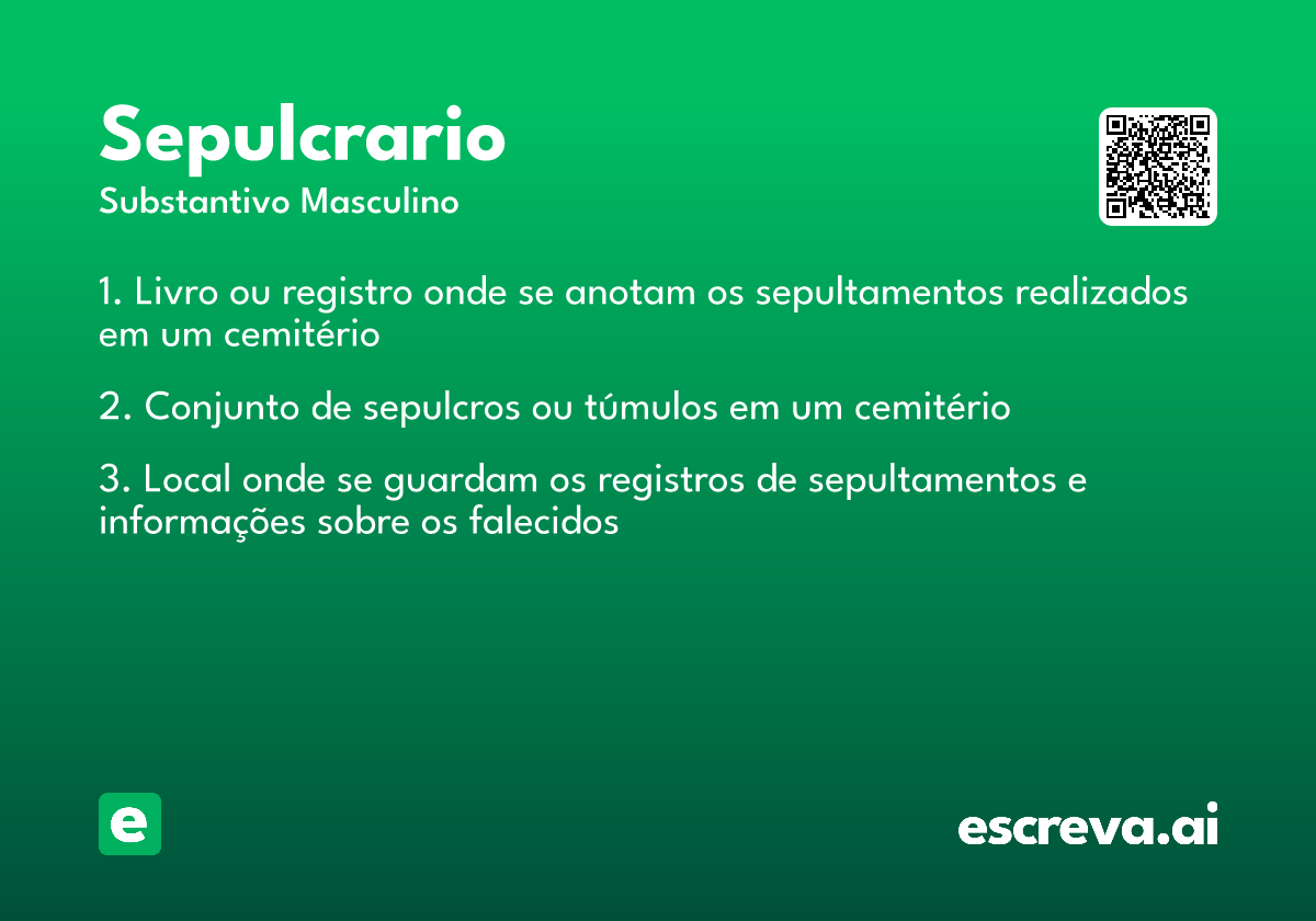 sepulcrario
