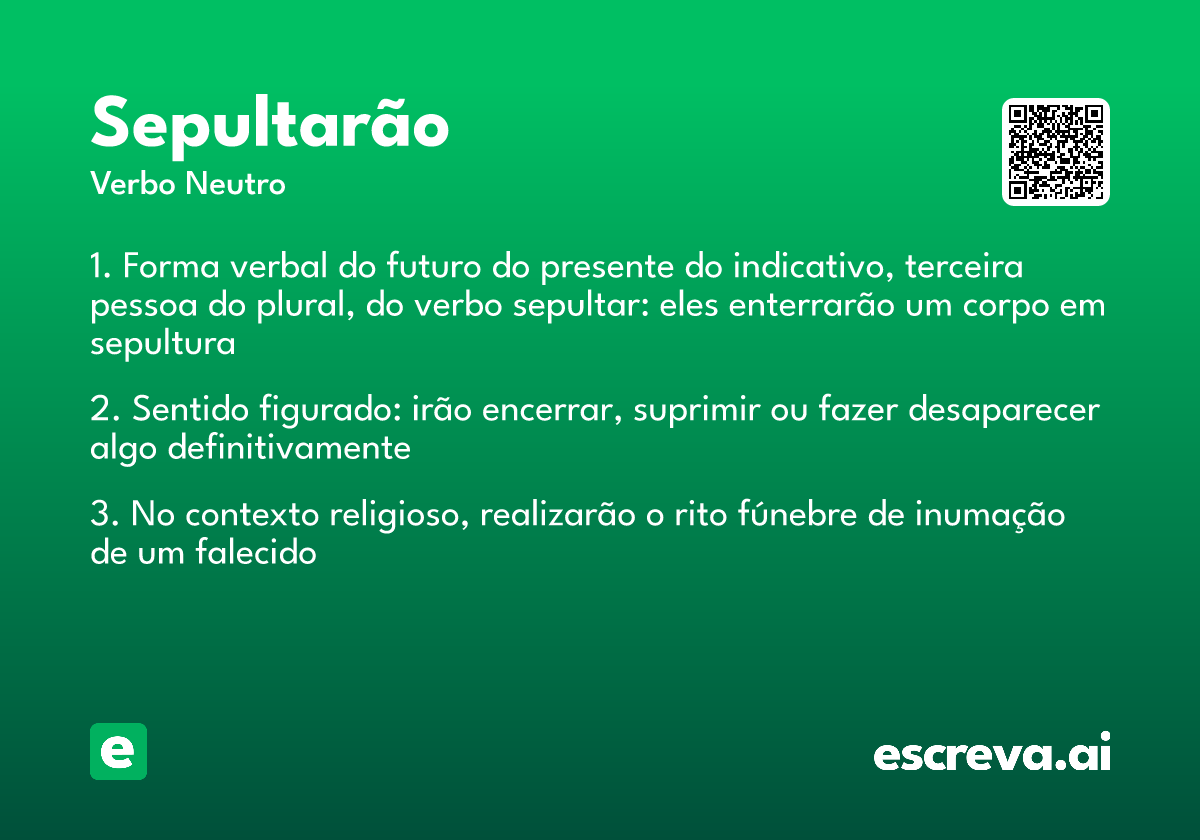 sepultarão